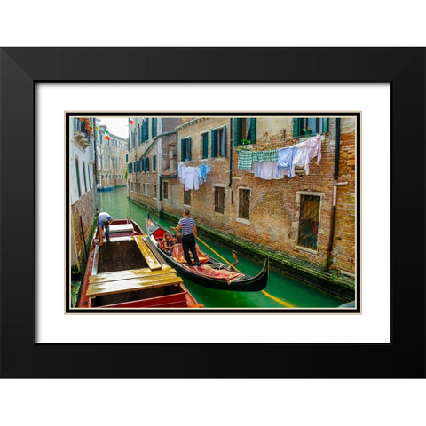 _SAM0857 Black Modern Wood Framed Art Print with Double Matting by Heine, Ben