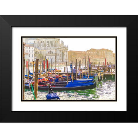 _SAM1048 Black Modern Wood Framed Art Print with Double Matting by Heine, Ben