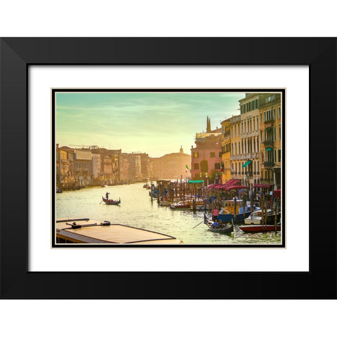 _SAM1091 Black Modern Wood Framed Art Print with Double Matting by Heine, Ben