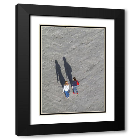 _SAM1436 Black Modern Wood Framed Art Print with Double Matting by Heine, Ben