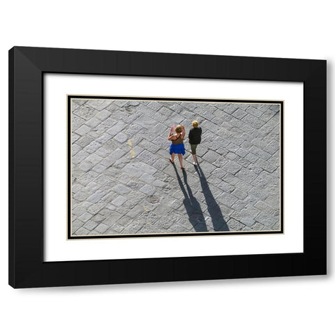 _SAM1450 Black Modern Wood Framed Art Print with Double Matting by Heine, Ben