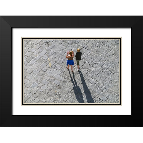 _SAM1450 Black Modern Wood Framed Art Print with Double Matting by Heine, Ben