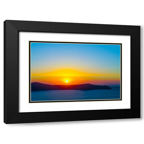 _SAM4004 Black Modern Wood Framed Art Print with Double Matting by Heine, Ben