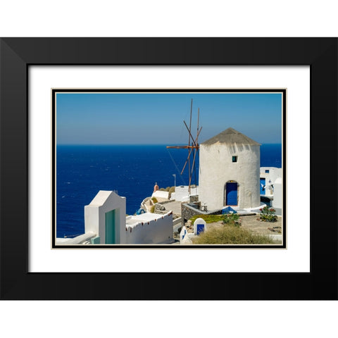 _SAM4327 Black Modern Wood Framed Art Print with Double Matting by Heine, Ben