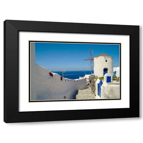 _SAM4346 Black Modern Wood Framed Art Print with Double Matting by Heine, Ben