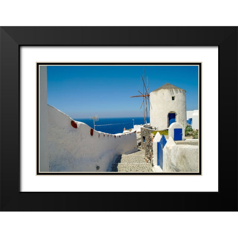 _SAM4346 Black Modern Wood Framed Art Print with Double Matting by Heine, Ben