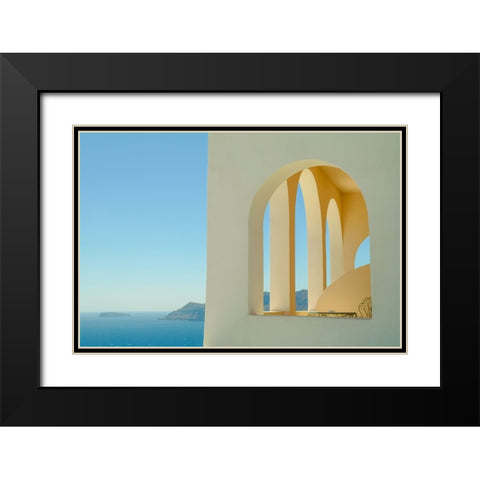 _SAM4461 Black Modern Wood Framed Art Print with Double Matting by Heine, Ben