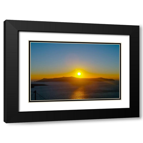 _SAM4681 Black Modern Wood Framed Art Print with Double Matting by Heine, Ben