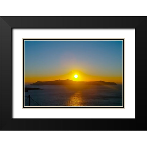 _SAM4681 Black Modern Wood Framed Art Print with Double Matting by Heine, Ben