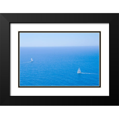 _SAM5239 Black Modern Wood Framed Art Print with Double Matting by Heine, Ben