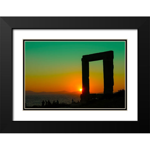 _SAM5935 Black Modern Wood Framed Art Print with Double Matting by Heine, Ben
