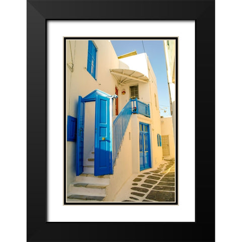 _SAM6660 Black Modern Wood Framed Art Print with Double Matting by Heine, Ben