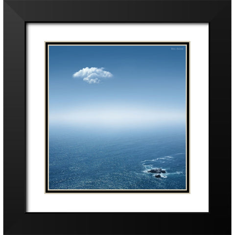 Give Me Some Fresh Air Black Modern Wood Framed Art Print with Double Matting by Heine, Ben