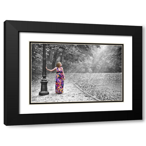 I Have Been There Black Modern Wood Framed Art Print with Double Matting by Heine, Ben
