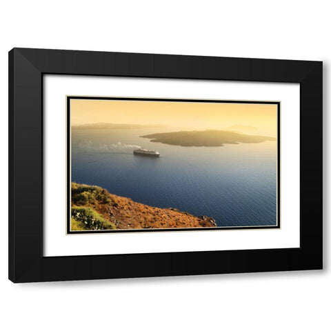 Just a Dream Black Modern Wood Framed Art Print with Double Matting by Heine, Ben