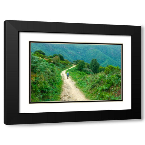 Santiago de Compostela pilgrimage - 242 Black Modern Wood Framed Art Print with Double Matting by Heine, Ben
