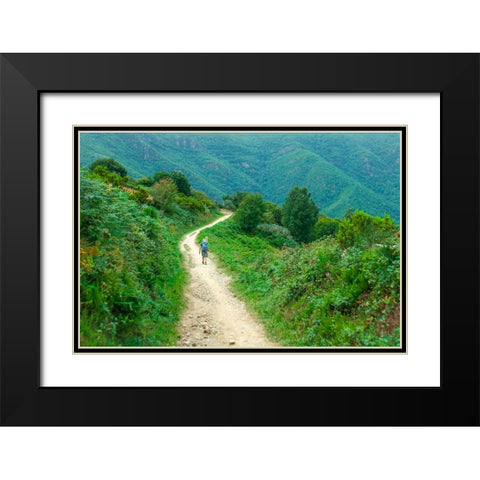 Santiago de Compostela pilgrimage - 242 Black Modern Wood Framed Art Print with Double Matting by Heine, Ben