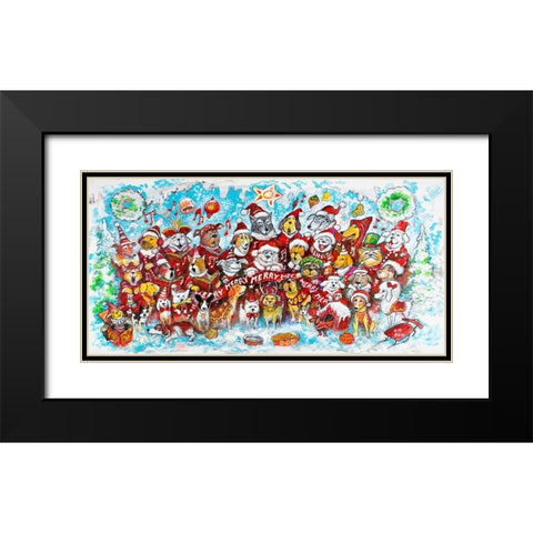 20161205 COM_4958 Black Modern Wood Framed Art Print with Double Matting by Bell, Bill