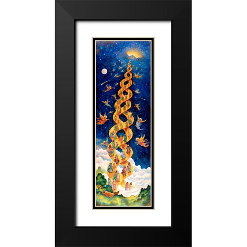 31 Black Modern Wood Framed Art Print with Double Matting by Bell, Bill