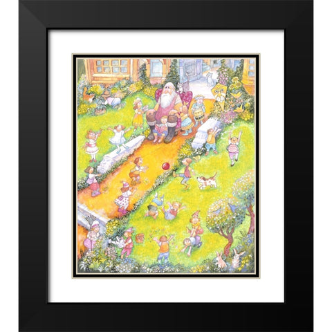 The Selfish Giant #14 Black Modern Wood Framed Art Print with Double Matting by Bell, Bill