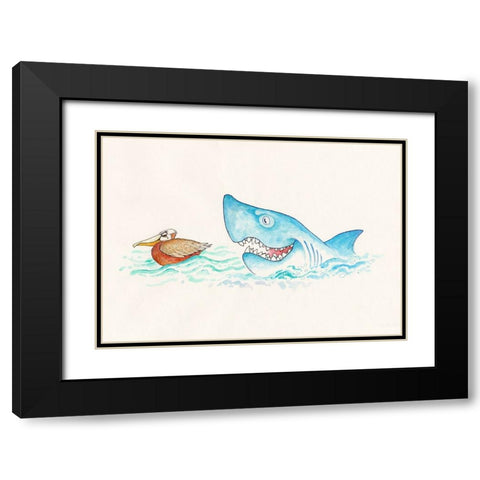 28A Black Modern Wood Framed Art Print with Double Matting by Bell, Bill