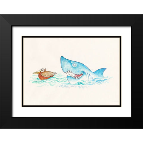 28A Black Modern Wood Framed Art Print with Double Matting by Bell, Bill