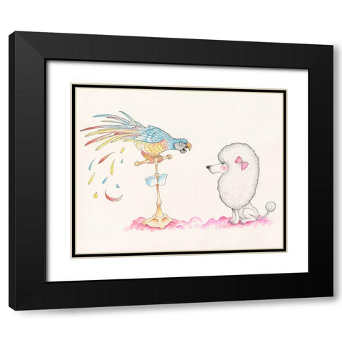 30A Black Modern Wood Framed Art Print with Double Matting by Bell, Bill