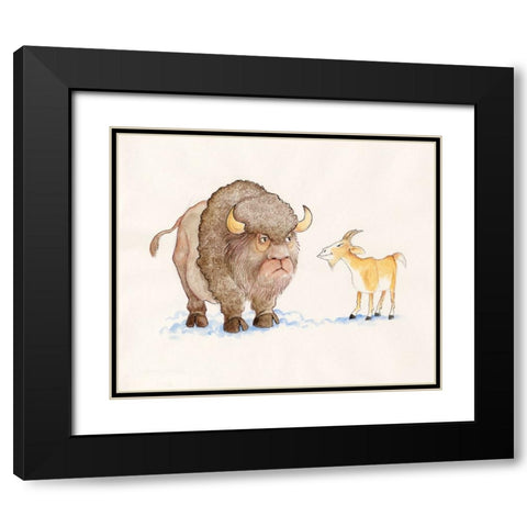 34A Black Modern Wood Framed Art Print with Double Matting by Bell, Bill