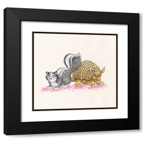 37A Black Modern Wood Framed Art Print with Double Matting by Bell, Bill