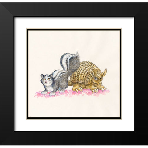 37A Black Modern Wood Framed Art Print with Double Matting by Bell, Bill
