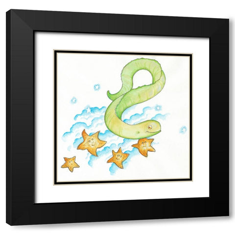 37C Black Modern Wood Framed Art Print with Double Matting by Bell, Bill