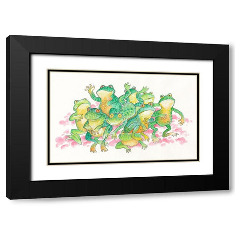 40C Black Modern Wood Framed Art Print with Double Matting by Bell, Bill