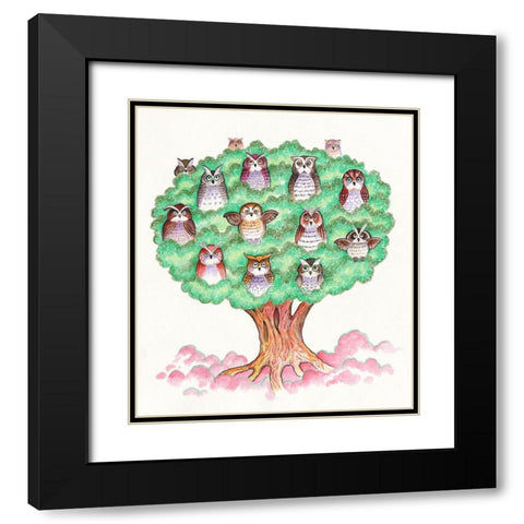 42A Black Modern Wood Framed Art Print with Double Matting by Bell, Bill