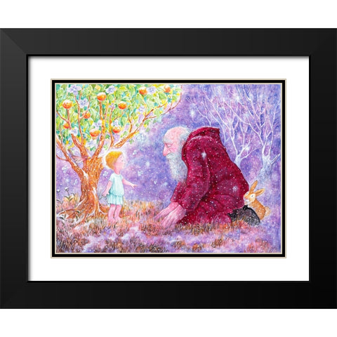 The Selfish Giant #1 Black Modern Wood Framed Art Print with Double Matting by Bell, Bill