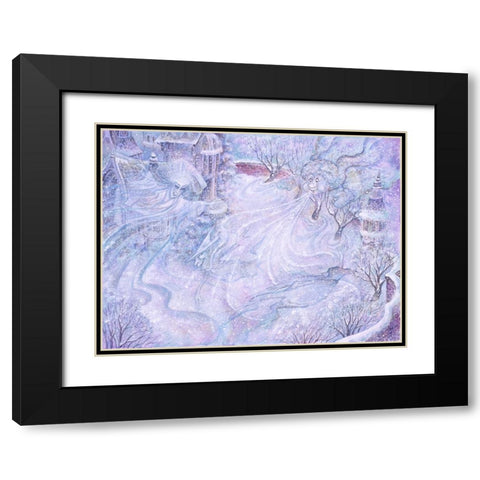 The Selfish Giant #5 Black Modern Wood Framed Art Print with Double Matting by Bell, Bill