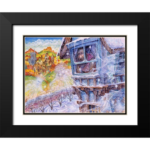 The Selfish Giant #6 Black Modern Wood Framed Art Print with Double Matting by Bell, Bill