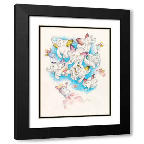 13A Black Modern Wood Framed Art Print with Double Matting by Bell, Bill