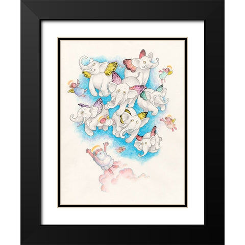 13A Black Modern Wood Framed Art Print with Double Matting by Bell, Bill