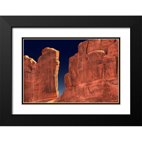A Colorful Past Black Modern Wood Framed Art Print with Double Matting by Sherrell, Bill