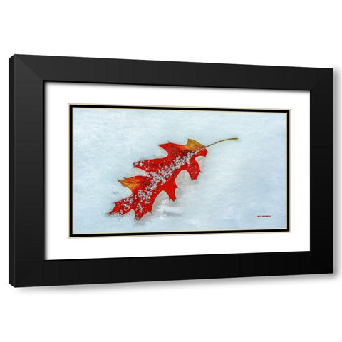 A Moment Together Black Modern Wood Framed Art Print with Double Matting by Sherrell, Bill