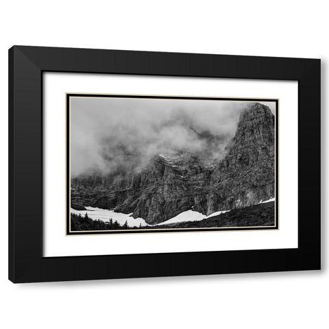 Another World Black Modern Wood Framed Art Print with Double Matting by Sherrell, Bill
