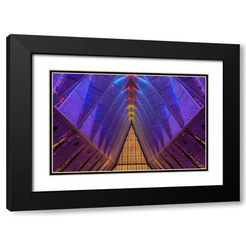 Inspirational Color Black Modern Wood Framed Art Print with Double Matting by Sherrell, Bill