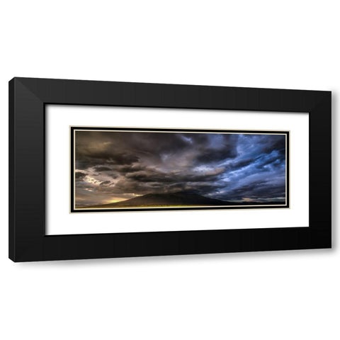 Sudden Storm Black Modern Wood Framed Art Print with Double Matting by Sherrell, Bill