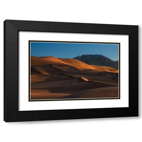 Within The Realm Of Light And Shadow Black Modern Wood Framed Art Print with Double Matting by Sherrell, Bill