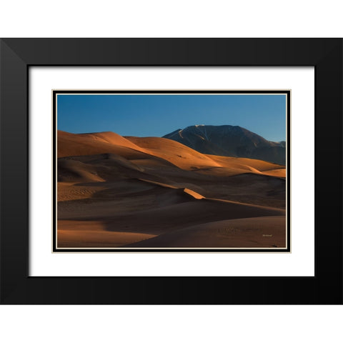Within The Realm Of Light And Shadow Black Modern Wood Framed Art Print with Double Matting by Sherrell, Bill