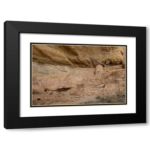 Life As A Cliff Dweller 1 Black Modern Wood Framed Art Print with Double Matting by Sherrell, Bill