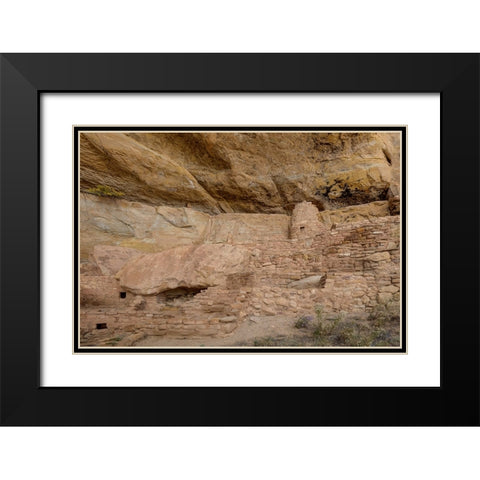 Life As A Cliff Dweller 1 Black Modern Wood Framed Art Print with Double Matting by Sherrell, Bill