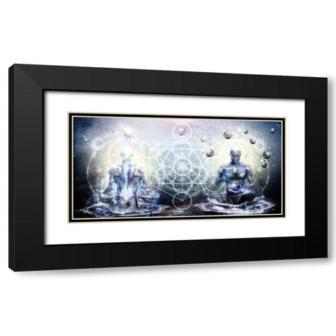 Experience So Lucid-Discovery So Clear Black Modern Wood Framed Art Print with Double Matting by Gray, Cameron