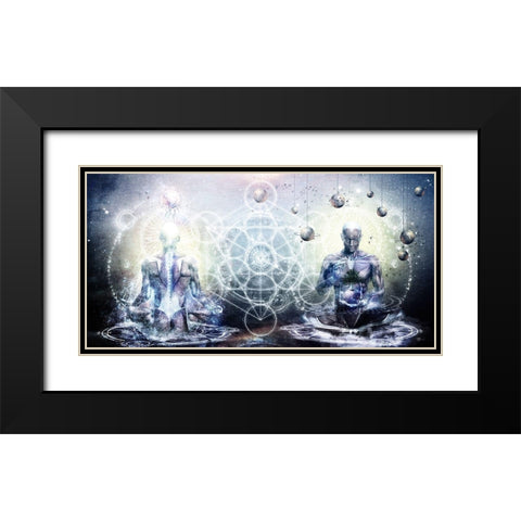 Experience So Lucid-Discovery So Clear Black Modern Wood Framed Art Print with Double Matting by Gray, Cameron
