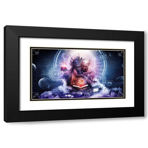 Perhaps The Dreams Are Of Soulmates Black Modern Wood Framed Art Print with Double Matting by Gray, Cameron